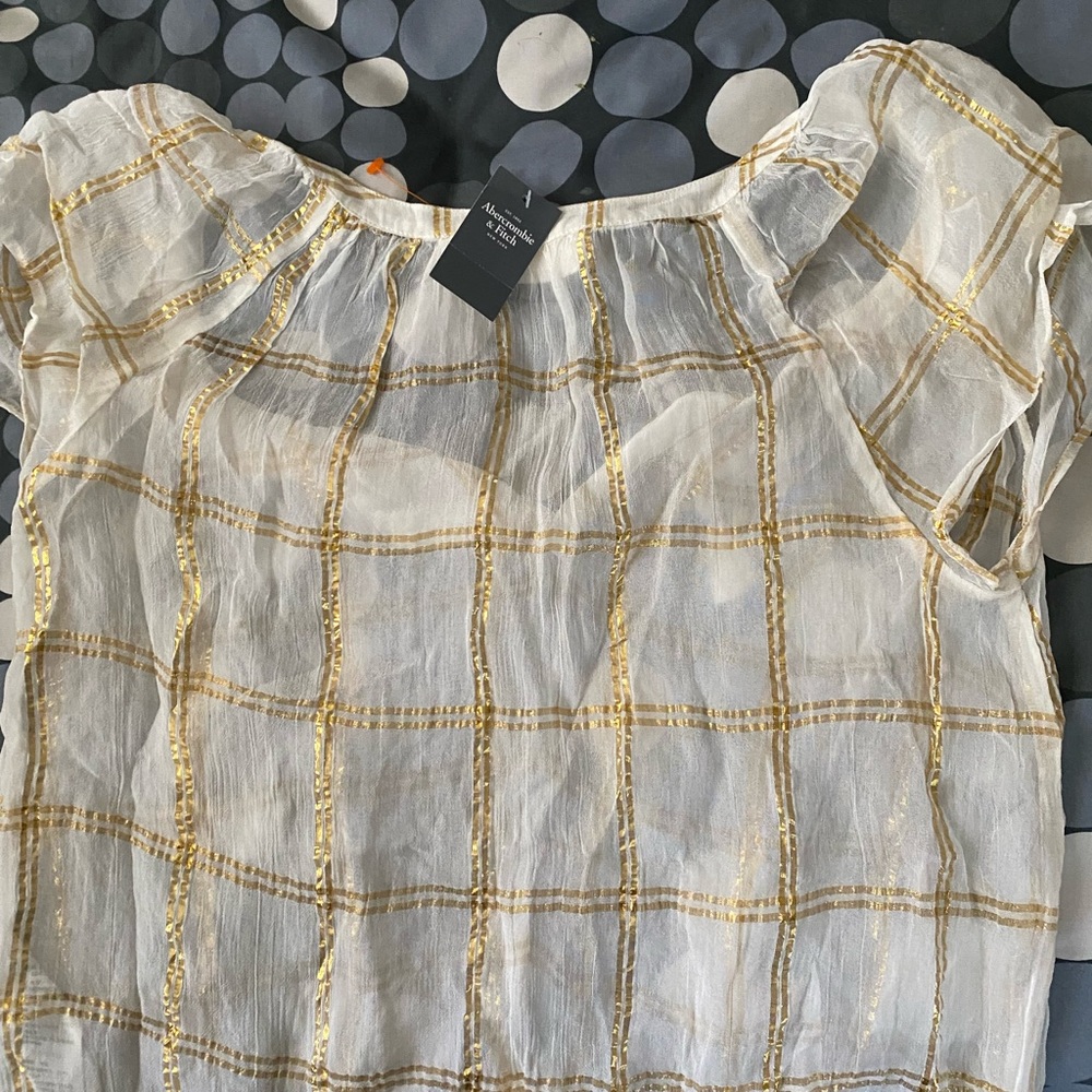 Abercrombie and fitch sheer blouse - Picture 4 of 5